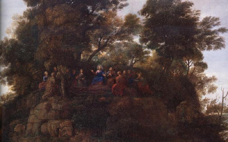 Claude Lorrain Details of The Sermon on the mount Spain oil painting art